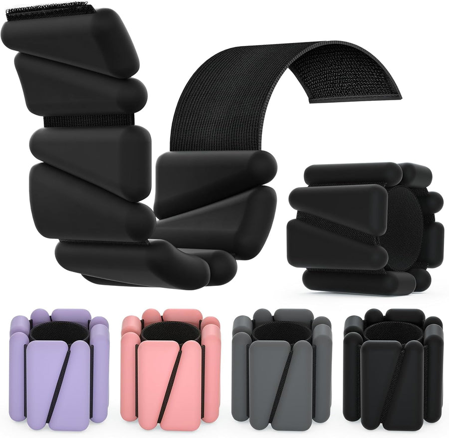 Adjustable Wrist & Ankle Weights for Home Workout, Running, Yoga, Strength Training