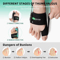 Healrecux Bunion Corrector for Women and Men, 1 Pair, Big Toe Straightener