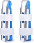 Sopito Finger Splint, 2pcs Finger Support Brace for Arthritis Middle Size
