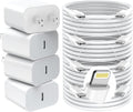 iPhone Charger Fast Charging,20W PD USB C Wall Charger 4 Pack with 6FT Fast Charging Cable - Fast Charger for iPhone 14/14 Pro Max/13/13 Pro/12/12 Pro/11/11 Pro/XS, iPad