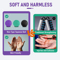 3-Pack Stress Balls for Adults - Hand Therapy, Finger Strengthening Exercises