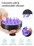 HEETA Scalp Massager for Hair Growth and Relaxation, Soft Silicone Shampoo Brush