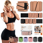 Adjustable Wrist & Ankle Weights for Home Workout, Running, Yoga, Strength Training