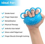Hand Exercise Grip Strength Ball - Finger Therapy, Stress Relief, Rehab