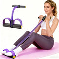Pedal Resistance Bands with Handles, 6-Tube Tension Training for Full-Body Workout