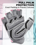 VINSGUIR Workout Gloves for Women & Men, Breathable, Grip Pads