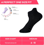 CoolMate Pilates Socks for Women, Non-Slip Yoga Socks