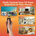 Replacement for Samsung TV Remote, for All 2019-2025 Samsung Remote Control for Smart TV with Voice Control. No Solarcell. 2-Year Warranty.
