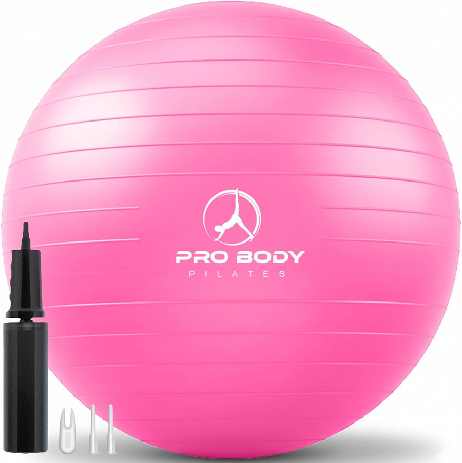 ProBody Pilates Exercise Ball - Multiple Sizes, Gym Grade