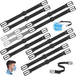 Mask Extender Strap, Elastic Fabric Mask Holder Clip with Adjustable Strap