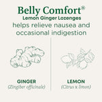 Traditional Medicinals Organic Belly Comfort Lozenges Lemon Ginger