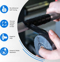 Core Prodigy Fusion Silicone Rubber Grip Tape for Pull Up Bars, Barbells & Sports Equipment