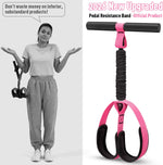 2026 Upgraded Durable Pedal Resistance Band with Handle