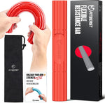 FitBeast Flex Therapy Bar - Relieve Tendonitis, Improve Grip Strength