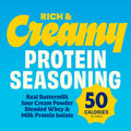 Protein Ranch Seasoning for Salad Dressings & Dips - Quick & Easy Ranch Dressing Mix | Turn Greek Yogurt or Cottage Cheese into Protein Ranch | Great with Veggies & Popcorn | Savory Protein Powder