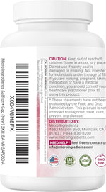 Micro Ingredients Saffron+ Advanced Supplements, 60 Veggie Capsules