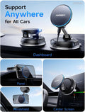 ANDERY Only for iPhone Magsafe Car Mount Charger [15W Wireless Faster Charging, 78+LBS Strongest Suction, 2400gf Strongest Magnetic] 360° Adjustable Car Phone Holder, Phone Holders for Your Car