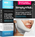 V Line Lifting Mask with Collagen, Retinol, Hyaluronic Acid and Caffeine