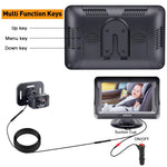 DoHonest Baby Car Camera HD 1080P - Rear-Facing Car Baby Monitor with Night Vision, Adjustable View Angle, Easy Setup, Anti-Glare Display, Safety for Kids & Infants
