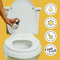 Poo-Pourri Before-You-Go Toilet Spray, Original Citrus, 2 Fl Oz, Up to 100 Uses, Bathroom Odor Deodorizer with Essential Oils for Home or Work, Travel Essentials, TSA Approved Size, Lemon Bergamot