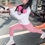 Hip Thrust Belt for Dumbbells, Booty Belt with Slip-Resistant Padding
