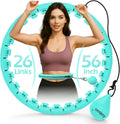 JLoibao Weighted Hula Hoop, 56-66 Inch, for Adults Weight Loss