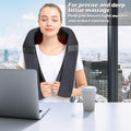 Mirakel Shiatsu Neck Massager for Deep Tissue Pain Relief with Heat