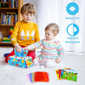 Aiduy Baby Toys 6 to 12 Months - Baby Tissue Box Toys Montessori Toys for Babies 6-12 Months Soft Crinkle Infant Sensory Toys for 1 Year Old Early Learning Toys Baby Boys Girls Gifts