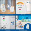 VTech Upgraded Audio Baby Monitor with Rechargeable Battery, Long Range, and Crystal-Clear Sound