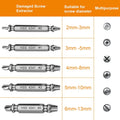 Valentines Day Gifts for Him - Fathers Day Dad Gifts Screw Extractor Set - Tools Gadgets for Men Bolt Extractor Kit - Birthday Stocking Stuffers for Men Husband Boyfriend