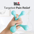 BioSwiss 2-Pack Handheld Full Body Massager for Back, Neck, and Shoulder