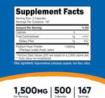 Nutricost Psyllium Husk 1500mg Per Serving, 500 Capsules - Non-GMO & Gluten Free