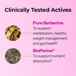 HUM Berberine Supplement 1200mg for Metabolic Wellness and Gut Health