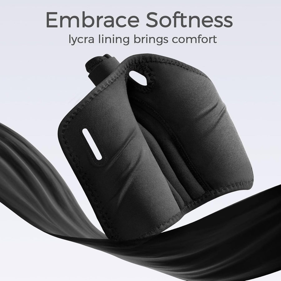 FREETOO Thumb Brace Support for Arthritis Pain and Tendonitis, Right or Left Hand, White, S/M