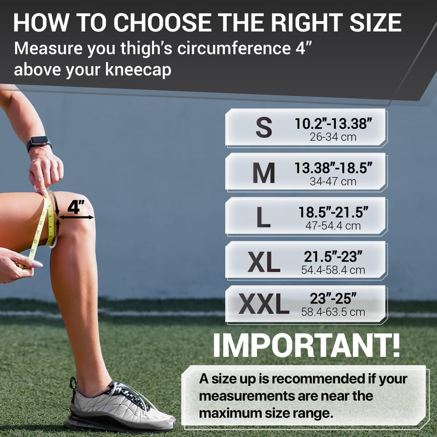 DR. BRACE ELITE Knee Brace with Side Stabilizers for Maximum Support