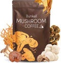 Mushroom Coffee Blend with 6 Adaptogenic Mushrooms for Energy and Immune Support