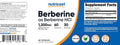 Nutricost Berberine HCl 1200mg , 60 Vegetarian Capsules - Gluten Free & Non-GMO