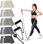 Resistance Bands for Workout, Physical Therapy, Yoga, Pilates - Latex Free Set