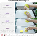 COLORCORAL Cleaning Gel Universal Dust Cleaner for PC Keyboard Car Detailing Office Electronics Laptop Dusting Kit Computer Dust Remover, Computer Gaming Car Accessories, Gift for Men Women 160g