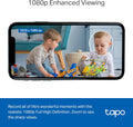 Tapo 1080P Indoor Security Camera for Baby Monitor, Pet Camera w/Motion Detection, 2-Way Audio, Night Vision, Cloud & SD Card Storage, Works w/Alexa & Google Home, Plug-in, C101