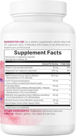 Micro Ingredients Saffron+ Advanced Supplements, 60 Veggie Capsules