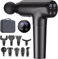 cotsoco deep tissue massage gun with 9 attachment heads and 20 speeds