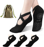 BKP Yoga Socks for Women - Non Slip Grip Socks for Ballet, Pilates