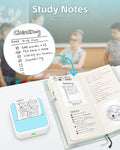 Sticker Printer - Printpods Mini Printer with Stickers, Print Pod, Bluetooth Inkless Printers, Sticker Maker, Portable Thermal Printer for iphone, Impresora Portátil for Notes, Journal, DIY, Kids Gift