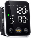 Oklar Upper Arm Blood Pressure Monitor with Large Display and Adjustable Cuff