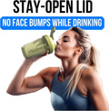 VELOMIX 20oz Protein Shaker Bottle, Leak-Proof, Dishwasher Safe