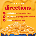 Velveeta Shells & Cheese Original Microwaveable Shell Pasta & Cheese Sauce, 8 ct Box, 2.39 oz Cups