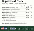 Boswellia Serrata Turmeric Curcumin Supplement for Inflammation and Joint Support