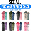 Velomix 28oz Protein Shaker Bottles - 2 Pack, Leak-Proof