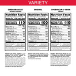 Pringles Potato Crisps Chips, Lunch Snacks, Snack Cups, Variety Pack, 19.3oz Box (27 Cups)